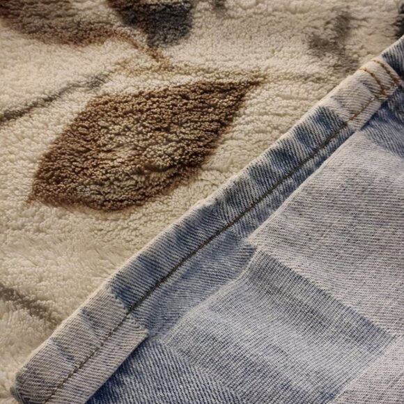 Frankie B Vintage Patchwork Boot Cut Jeans Size XS - Picture 9 of 11